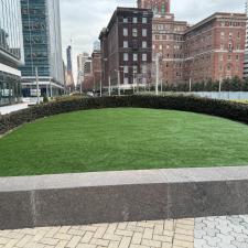 Commercial-Landscaping-Irrigation-Turf-Installation-at-New-York-City-Apartment-Building 0